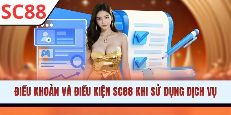 Điều khoản và điều kiện SC88 khi sử dụng dịch vụ